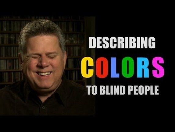 Describing colors to a blind man